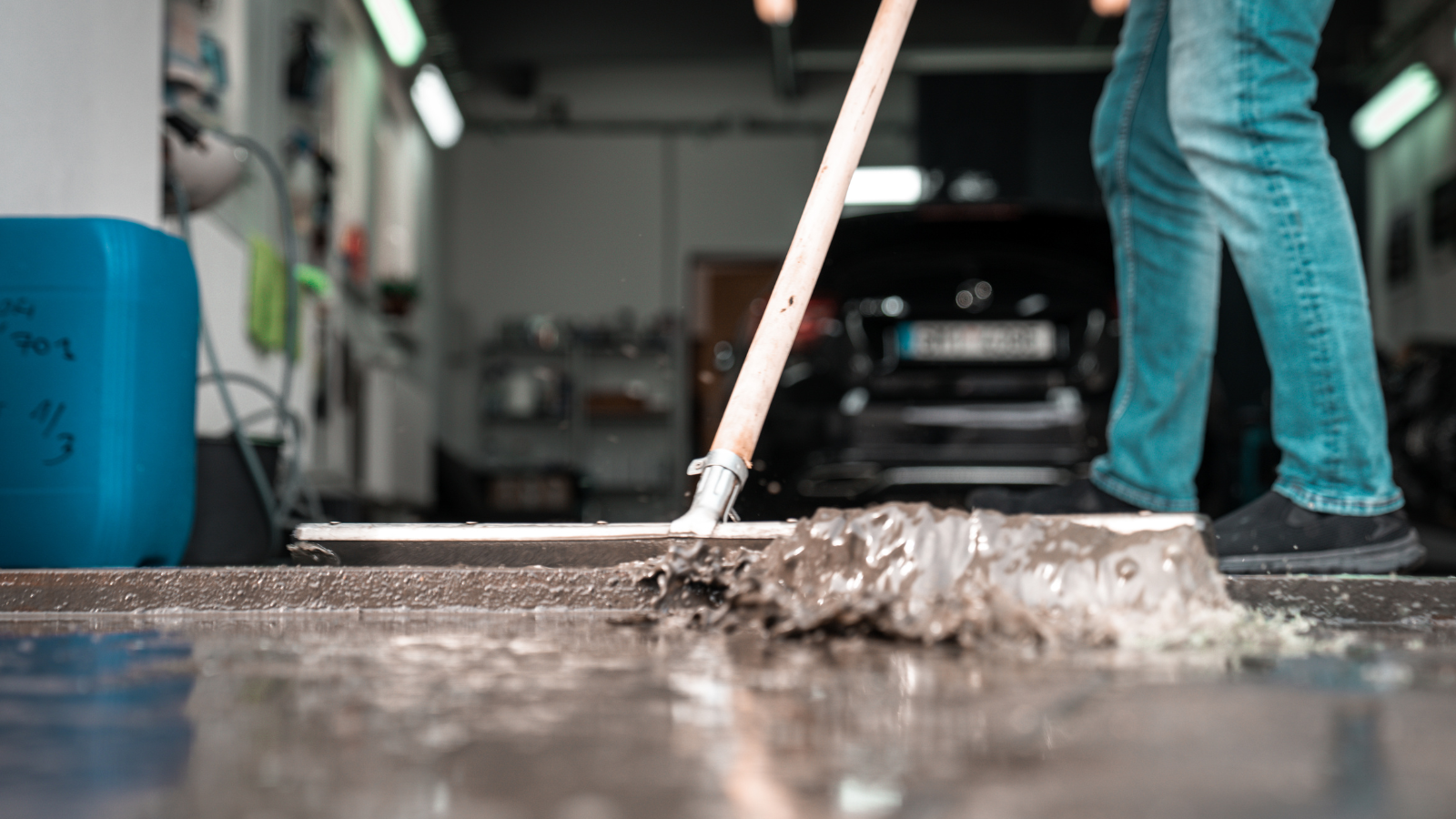 Garage floor