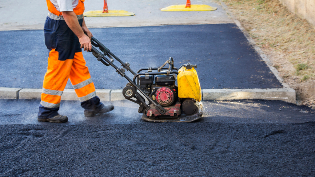 Commercial paving